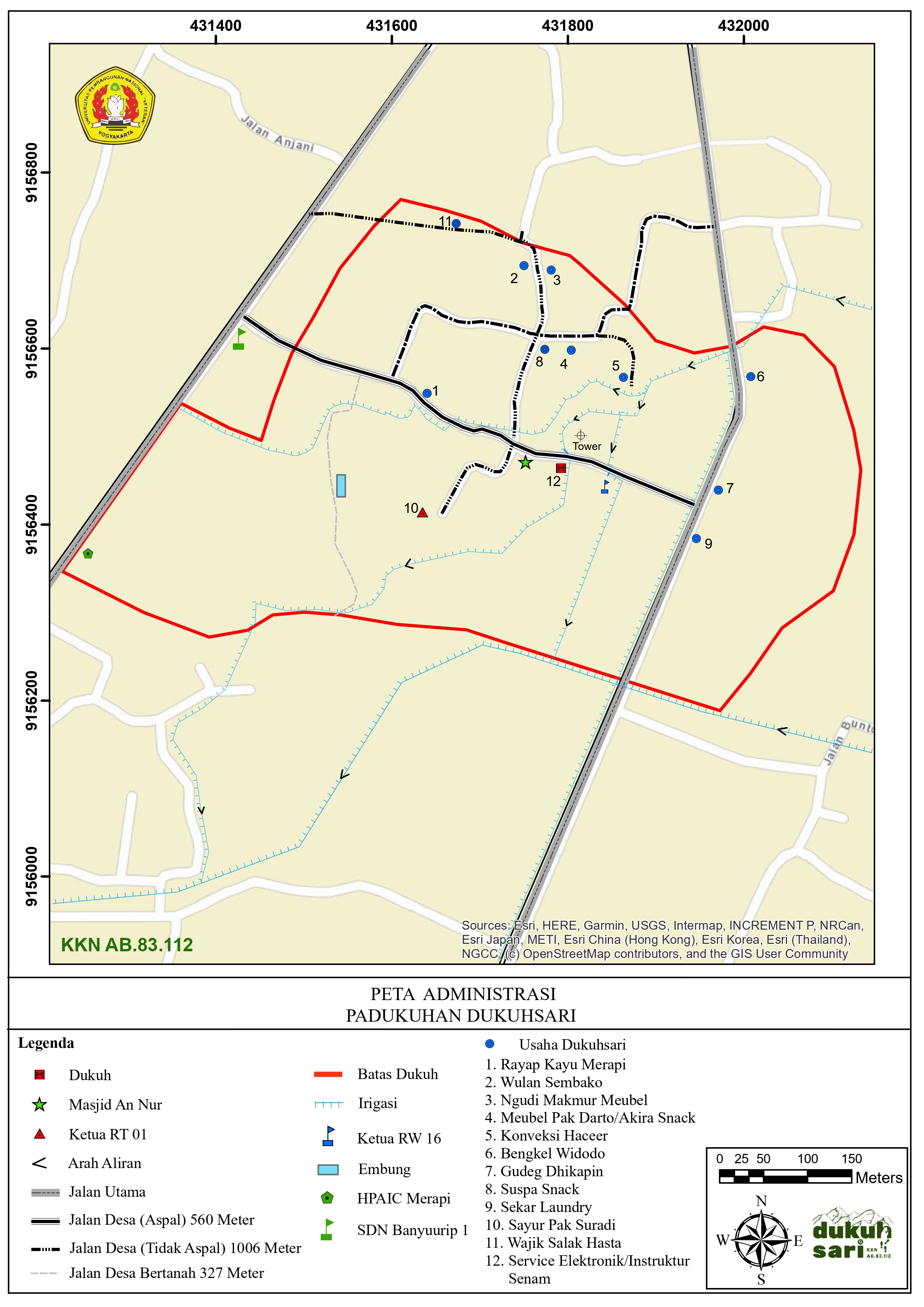 Peta Administratif Dukuhsari